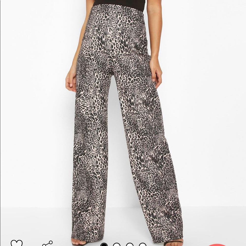 Maternity Boohoo Wide Leg Pants